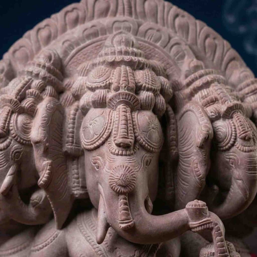pink-stone-ganesh