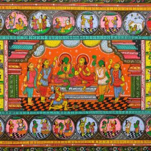 Pattachitra Ram Darbar Painting – Traditional Odisha Art