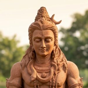 40 Inch Sandstone Shiva Statue – Handcrafted Lord Shiva Murti