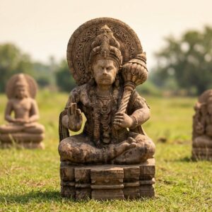 Sandstone Hanuman Statue 3.5 Feet Home Mandir & Decore