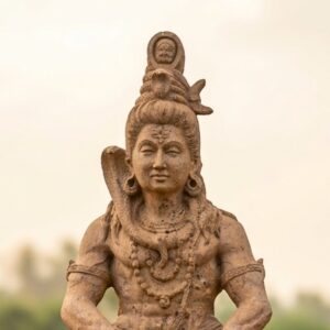 10 Feet Sandstone Shiva Statue – Handcrafted Lord Shiva Murti